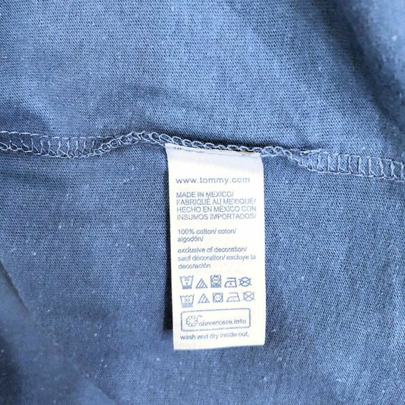 Tommy Hilfiger 78J4107 420 Long Sleeve Tee T shirt NWT - Picture 8 of 9